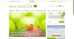 Desktop Screenshot of healyourlife.com